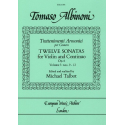 12 Sonatas op.6 vol.3 (nos.9-12) -Tomaso Albinoni