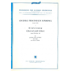 Einleitung, Choral und Chor aus -Georg Friedrich Händel (George Frederic Handel)