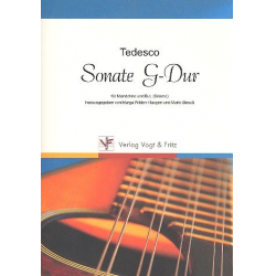 Sonate G-Dur : für Mandoline -Tedesco