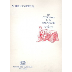 6 Overtures for harpsichord or -Maurice Greene