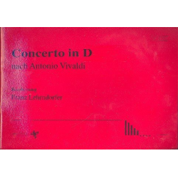 Concertino D-Dur nach Antonio -Franz Lehrndorfer