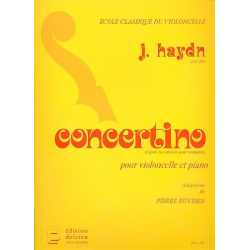 Concertino d'après le concerto pour -Franz Joseph Haydn