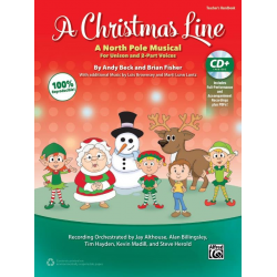 Christmas Line, A (t h/book with CD) -Andy Beck