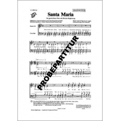 Santa Maria : für gem Chor mit Klavier-Begleitung -Guido de Angelis