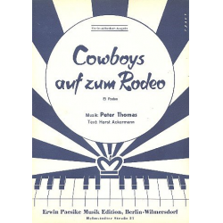 Cowboys auf zum Rodeo: -Peter Thomas