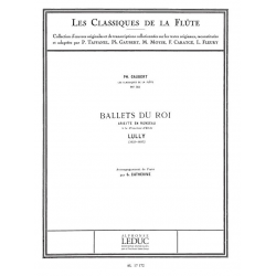 LULLY/GAUBERT : CLASSIQUE FLUTE N032 -Jean-Baptiste Lully