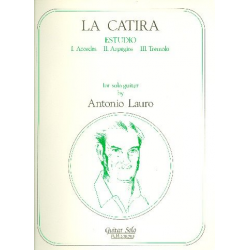 La Catira Estudio for solo guitar -Antonio Lauro