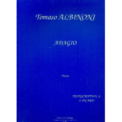 Adagio sol mineur pour piano -Tomaso Albinoni