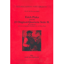23 Originalquartette Serie 2 für 4 Hörner -Erich Pizka