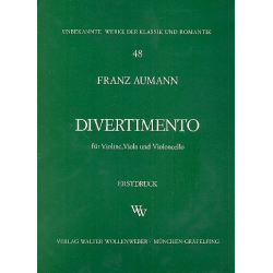 Divertimento für Violine, Viola -Franz Joseph Aumann
