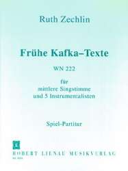 FRUEHE KAFKA-TEXTE WN222 -Ruth Zechlin