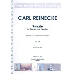 Sonate op.35 für Klavier zu 4 Händen -Carl Reinecke