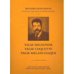 Tutte le composizioni per pianoforte vol.1 -Ruggero Leoncavallo / Arr.Marco Sollini