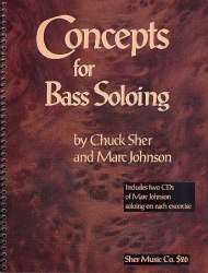 Concepts for Bass Soloing (+ 2 CD's) -Chuck Sher