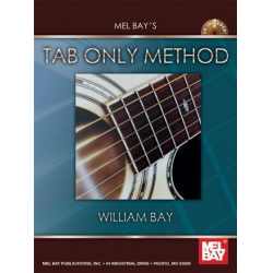 Tab only Method (+CD) for guitar -William Bay