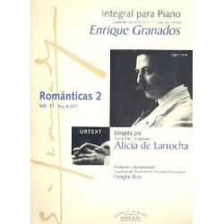 Integral para piano vol.11 Romanticas 2 -Enrique Granados