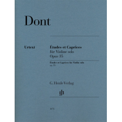 Études et caprices op.35 -Jacob Dont