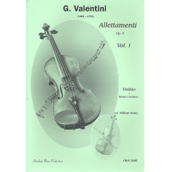 Allettamenti op.8 vol.1 (nos.1-4) -Giuseppe Valentini