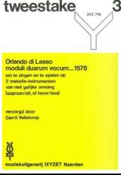 Moduli duarum vocum 1578 -Orlando di Lasso