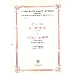 Adagio g-Moll : für Violoncello und -Tomaso Albinoni