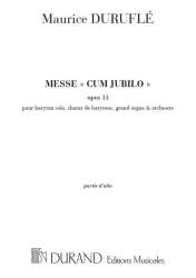 Messe cum jubilo op.11 : -Maurice Duruflé