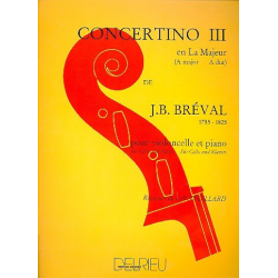 Concertino La majeur no.3 -Jean Baptiste Breval