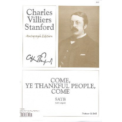 Come ye thankful People come -Charles Villiers Stanford
