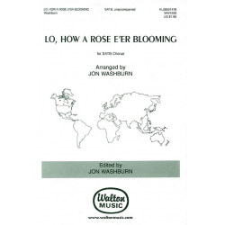 Lo, How a Rose E'er Blooming -Michael Praetorius / Arr.Jon Washburn