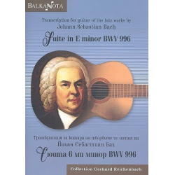 Suite in e Minor BWV996 for guitar - Johann Sebastian Bach