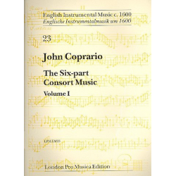 The Six-Part Consort Music vol.1 -John Coprario