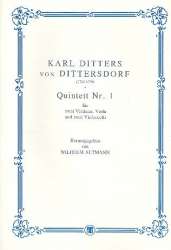 Quintett Nr.1 für 2 Violinen, Viola -Carl Ditters von Dittersdorf