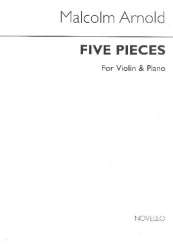 5 Pieces for violin and piano -Malcolm Arnold