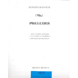 Preludes -Dmitri Shostakovitch / Schostakowitsch