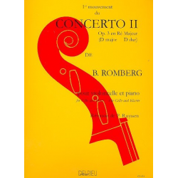 Mouvement no.1 du concert en ré majeur -Bernhard Romberg