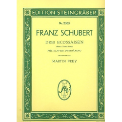 3 Ecossaisen für Klavier -Franz Schubert