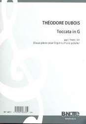Toccata G-Dur für Orgel -Theodore Dubois