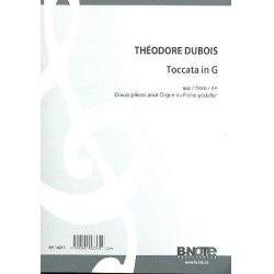 Toccata G-Dur für Orgel -Theodore Dubois