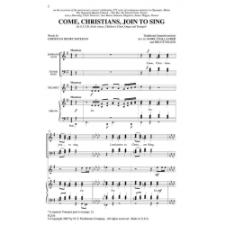 Come, Christians, Join To Sing -Bruce Wilkin_Mark Thallander