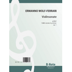 Sonate g-Moll Nr.1 op.1 -Ermanno Wolf-Ferrari