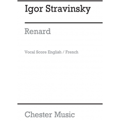 RENARD VOCAL SCORE (EN/FR) - Igor Strawinsky