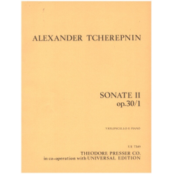 SONATE NR.2 OP.30,1 : -Alexander Tcherepnin / Tscherepnin
