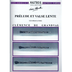 Prélude et valse lente pour cor anglais -Marie Félicie Clémence de Reiset Grandval