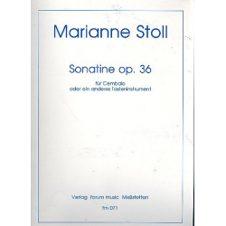 Sonatine op.36 für Cembalo -Marianne Stoll