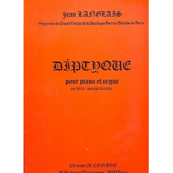 Diptyche pour piano et orgue -Jean Langlais