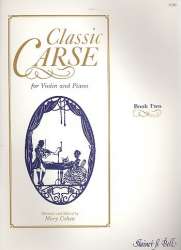 Classic Carse vol.2 for violin - Adam Carse