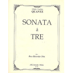 Sonata à 3 for 3 recorders (BBB) -Johann Joachim Quantz