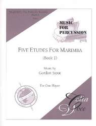 Etudes for Marimba vol.1 (no.1-5) - Gordon Stout