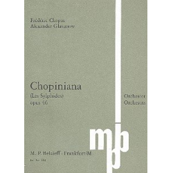 Chopiniana op.46 für Orchester -Alexander Glasunow