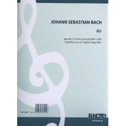Air D-Dur aus BWV1068 für Orgel -Johann Sebastian Bach