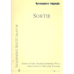 Sortie for 6 saxophones (SAATTBar) - Louis Lefebure-Wely
